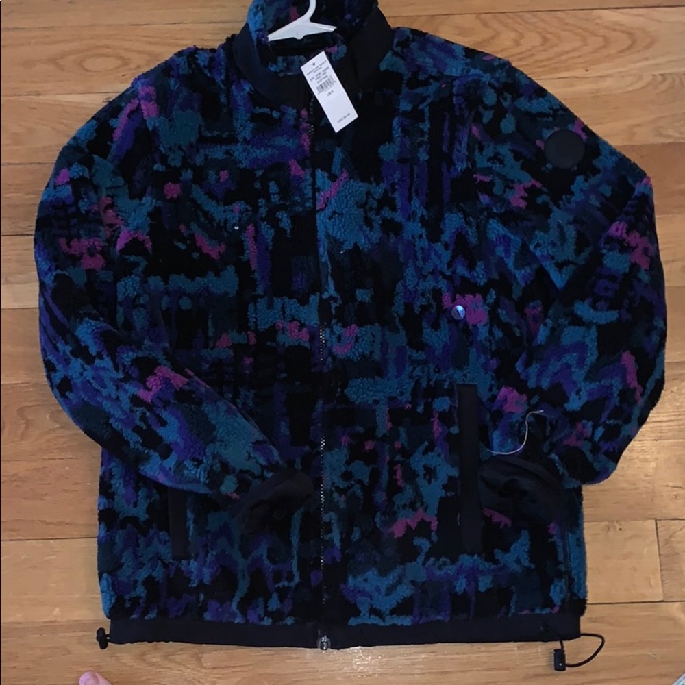 American eagle fleece jacket